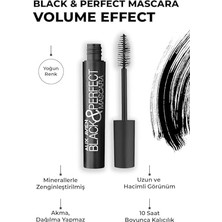 Trendexa Black & Perfect Mascara, Hacim Veren Etkisiyle Kıvrımlı Kirpikler