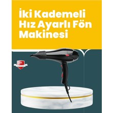 St. Morritz Tüm Saç Tipleri Için 2200W Güçlü Fön Makinesi