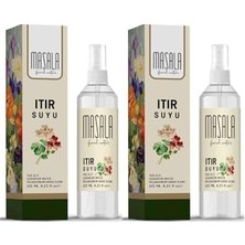 Trendexa 2 Adet Saf Itır Suyu (Sardunya) 125 ml %100 Doğal Yağlı Hidrosol - Tonik Geranium Floral Water Hydrosol Tonic