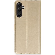 Royaleks Samsung Galaxy A05S Kılıf Trend S Plus Kapaklı Kılıf - Gold