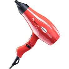 St. Morritz V5 Sılex 5000 Profesyonel Fön Makinesi 2500W Kırmızı