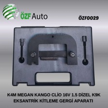 ÖZF0029 EKSANTRİK GERGİ APARATI K4M MEGANE KANGO CLİO 16V 1.5 DİZEL KİLİTLEME K9K