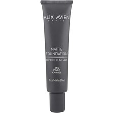 Trendexa Uzun Süre Kalıcı Doğal Mat Bitişli E Vitamini Içeren Mat Fondöten Matte Foundation 410 Pale Camel