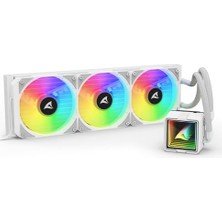 Trendexa Sıvı Soğutma Fanı Amd/ıntel Argb S100 Argb White