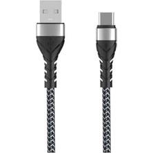 Trendexa Siyah Bax Type - C USB Kablo 1m