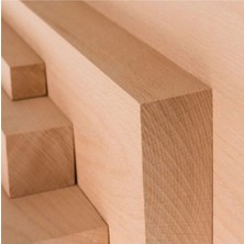 St. Morritz (1x3 cm x 175 cm 1 Adet) Kayın Ahşap Çıta Taslak Tahta Blok ve Kereste