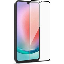 Emybox Galaxy A35 Tam Kalpayan Yüksek Çözünürlük Kamera Açık Temperli 9d Telefon Ekran Koruyucu Full