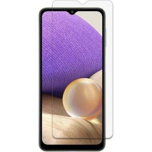 Emybox Galaxy M32 Uyumlu Yüksek Çözünürlük Şeffaf Kırılmaz Temperli Ekran Koruyucu Telefon Camı Koruma