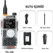 Tıdradıotd-H9 Dual Band El Telsizi