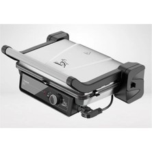 St. Morritz Yeşil Tost Makinesi 0237 TST-1000, Inox, Güçlü ve Şık Tasarım