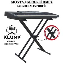 St. Morritz Klump Nw/dbl Profesyonel x Tipi Org Sehpası Klavye Standı Keyboard Standı Dijital Piyano Standı