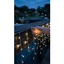 Foblight Gün Işığı LED Saçak Işık Şelale LED Dış Mekan Dekoratif Aydınlatma 2 Metre