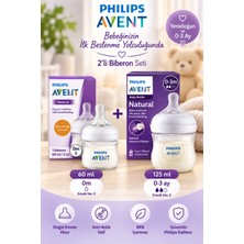 Avent Yenidoğan Başlangıçbiberon Seti 2'li 60 ml + 125 ml No:0 No:2 Pp Cam Değildir