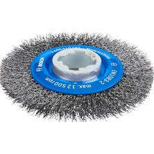 Trendexa Cam Fırçası, Dalgalı Tel Clean (Metal Için, X-Lock, Ø 115 Mm, Tel Kalınlığı 0,3 Mm)