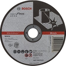 Trendexa 2608603405 Kesme Diski ile Düz Göbek, Expert For Inox, As 46 T Paslanmaz Çelik Bf, 150 Mm, 1,6 mm