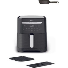 St. Morritz Easy Fry & Grill & Xxl Yağsız Fritöz Airfryer, 6,5 Litre Kapasite Kızartma & Izgara