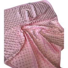 St. Morritz Bebe Nohut Battaniye Bebek Battaniyesi Cift Katlı Pembe