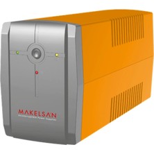 Makelsan Lıon 650VA 1f/1f (1X7AH) 5/10DK Lıne Interaktıf Ups