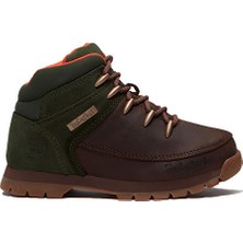 Timberland Tımberland Euro Sprınt Mıd Lace Up Boot Erkek Outdoor Botu TB0A5SRAAFK1 Kahverengi