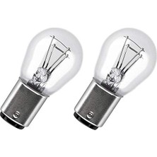 Trendexa P21/5W Halojen Sinyal, Stop ve Arka Sis Lambası, 7528ULT-02B, 12 V, Çift Ampul, 2 Birim