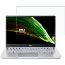 Trendexa Acer Swift x 14 Inç ile Uyumlu Ekran Koruyucu Notebook; 9h Temperli Kırılmaz Esnek Nano Cam, Çizilmeye ve Darbeye Dayanıklı Laptop Koruma, Hd Şeffaf