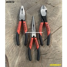 Wrt Pro 180MM Pense Cobalt Yankeski Kombine Kargaburun Pense 3lü Germany