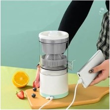 Trendexa Citrus Juicer USB Şarjlı Narenciye ve Meyve Sıkacağı 45W Tam Otomatik Tek Tuşla Meyve Sıkabilir