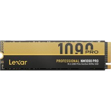 Lexar Professional NM1090 Pro 8tb M.2 Gen5 Nvme SSD 14.400MB/S Okuma 13.400MB/S Yazma Hızı