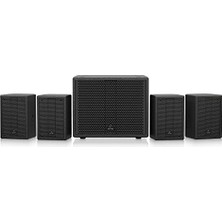 Trendexa 4" Pasif Pa Hoparlör ve 8" Aktif Pa Subwoofer ile Pub Kurulum Hoparlör Paketi