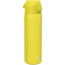 Trendexa Hafif Çelik Su Şişesi, 600 Ml/20 Oz, Yalıtılmamış, Sızdırmaz, Kolay Açılır, Güvenli Kilit, Bulaşık Makinesinde Yıkanabilir, Kapaklı Kapak, Bardak Tutuculara Uygun, Taşıma Kolu, Metal Su Şişesi
