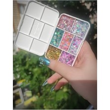 Trendexa Glitter Jel Far Kremsi Jel Simli Far Paleti, 7242885299668