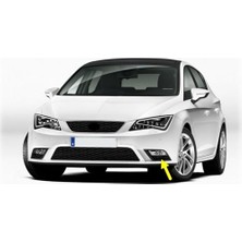 Trendexa Ön Tampon Sol Sis Farı Kapağı 5F0853665A Seat Leon Mk3 ile Uyumlu 2013-2016