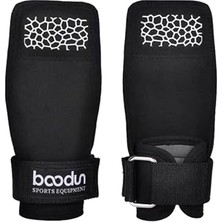 Trendexa Profesyonel Fitness ve Crossfit Eldiveni Big Grip Pro Lifting Straps Siyah