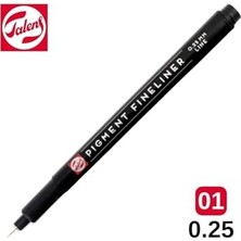 Trendexa Pigment Fineliner Teknik Çizim Kalemi, Siyah, 0.25 mm