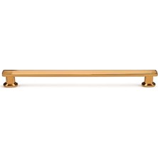 Trendexa 224 mm Dayanıklı Metal Özen Bronz Çekmece Kulp Modern Tasarım Mobilya Dolap Kulbu Şık Kullanım