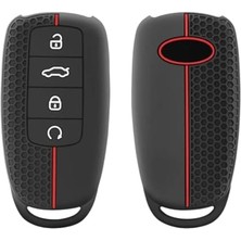Trendexa Chery Tiggo 8 Pro & Omoda 5 Anahtar Kılıfı, Siyah