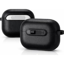 Trendexa Samsung Galaxy Buds 3-Pro-3 Fe Için Horizontal-Lock Çizilme ve Darbe Önleyici Kulaklık Kılıfı Siyah