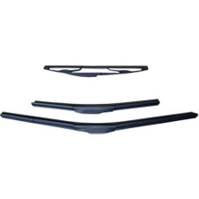 Trendexa Ön ve Arka Cam Silecek Seti Kia Cerato Hb Hatchback ile Uyumlu 2004-2009