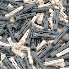 Trendexa Hırdavat Üniversal Plastik Tuğla Dübeli 1.kalite, 10 Mm, 20 Adet