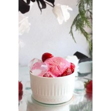 Trendexa Porselen Sufle ve Kek Fırın Kabı Kasesi, 6'lı, Özel Şık Desenli, 170 cc