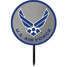 Trendexa U.s. Air Force Temalı Çok Renkli Bahçe Dekor Kazığı
