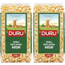 Trendexa Yerli Patlayan Mısır 500G –%99 Patlama Oranı; Yüksek Lif Içeriği, Gdo Içermez 2'li Paket