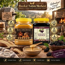 Hakbur Bozkır Yöresel Bozkır Tahin Merkezi Yerli Altın Susam Kavrulmus Tahin 930GR - Karadut Köy Pekmezi 950 gr (Katkısız