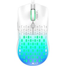Trendexa S11 Pro 3600DPI Rgb Optik Oyuncu Mouse, Mavi