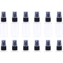 Trendexa 30 ml Şeffaf Taşınabilir Ince Sis Sprey Şişeleri, 12PCS