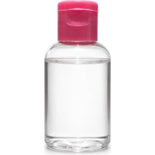 Trendexa Kapak, 50 Adet 50 ml Boş Plastik Şişe OM61 Pembe