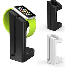 Trendexa Apple Watch Akıllı Saatler ile Uyumlu Universal Masaüstü Şarj Standı Dock, AL3074 (Beyaz)