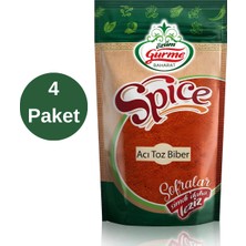 Özüm Gurme Acı Toz Biber 50 gr x 4 Paket