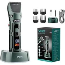 Trendexa V-696 Profesyonel Salon Tipi Saç Kesme Makinesi, Yeşil 0000879456959