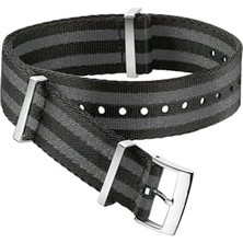 Trendexa Saat, 18 Mm-20 Mm-22 Mm-24 mm Paraşüt Kumaş Premıum Nato Kordonu Kayışı N39XWD-3